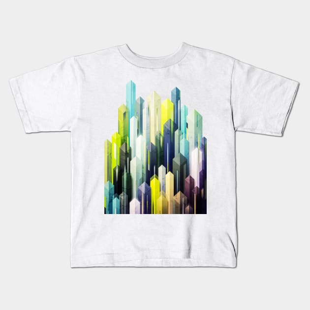 OBELISK POSTURE 3 Kids T-Shirt by KinguOmega